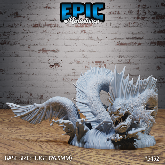 Sea Serpent Monster Attack