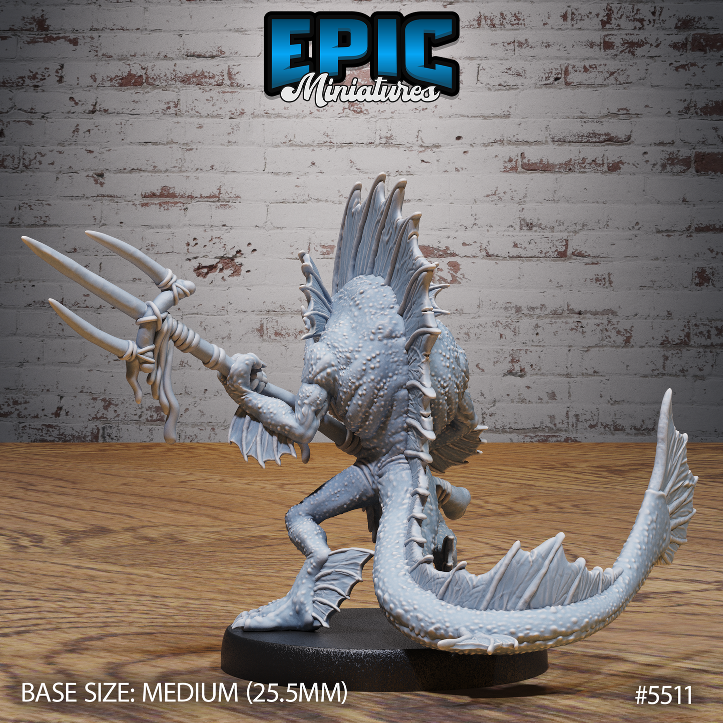 Fishfolk Warrior Attack
