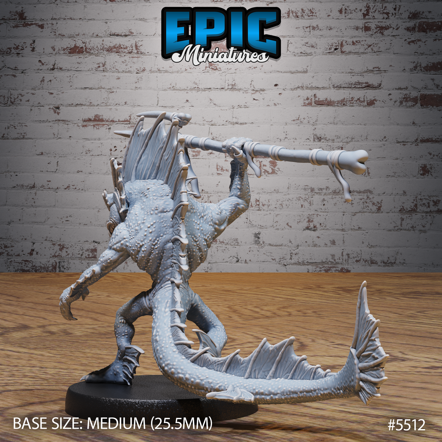 Fishfolk Warrior Throwing