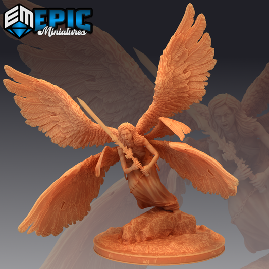 Seraphim Angel Attacking