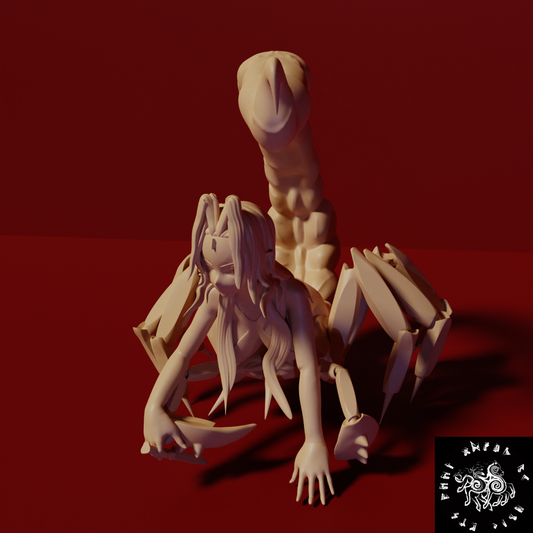 Scorpion Girl, 28mm