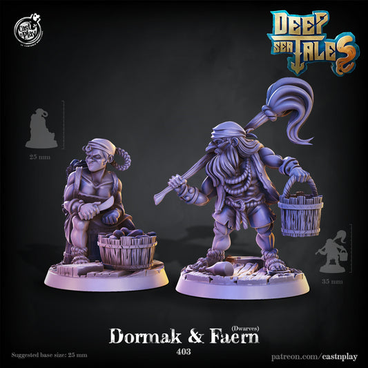 Dormak & Faern (Dwarves)