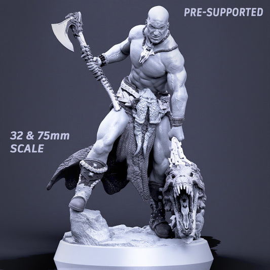 Boneflesh Warrior with Head, 32mm