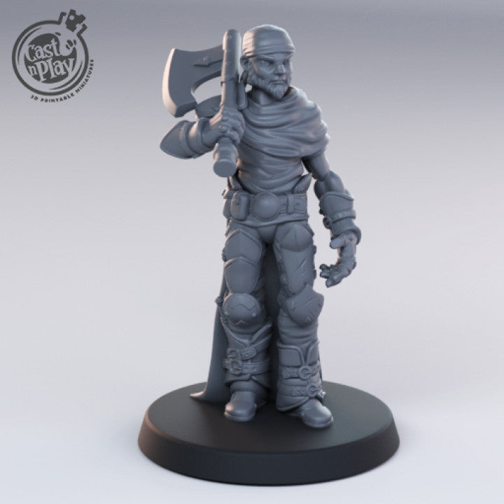 Bandit Axe On Shoulder