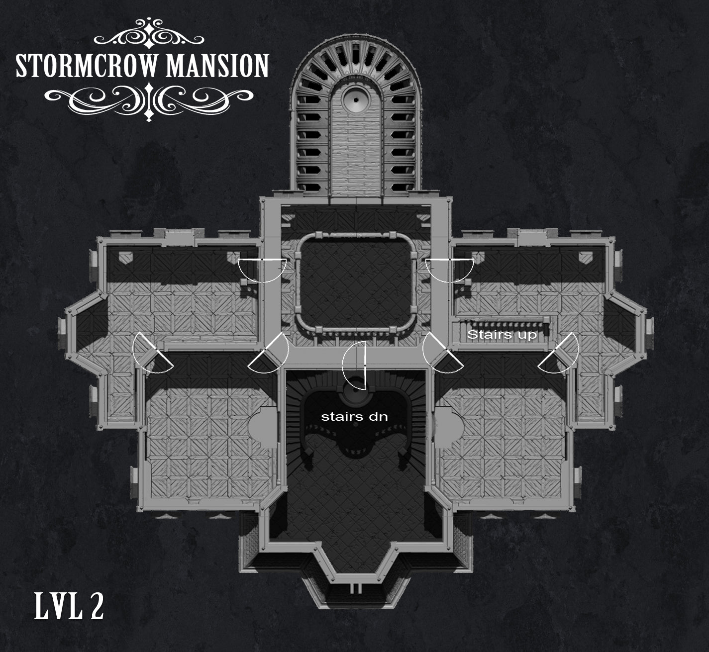 Stormcrow Mansion including Basement