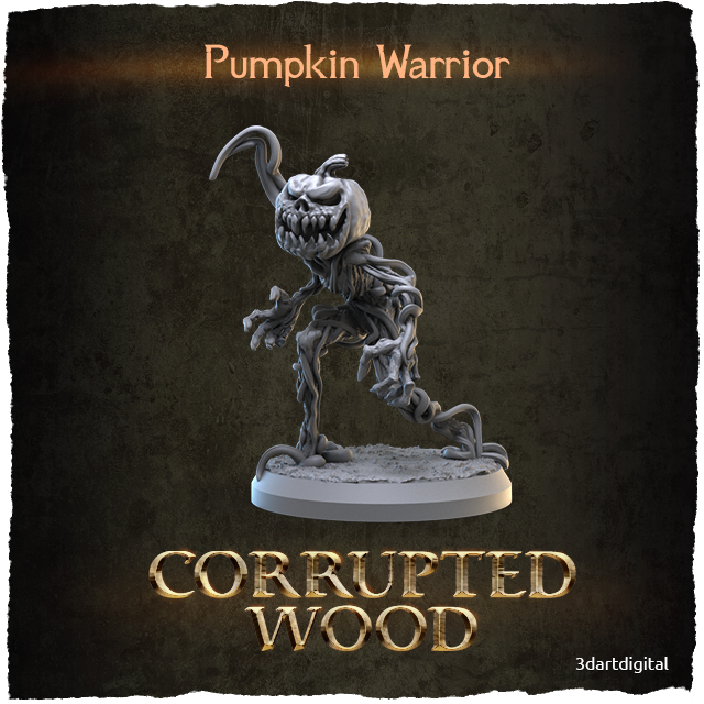 Pumpkin Warrior, Standing
