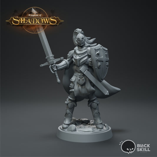 Knight Galahad With Shield