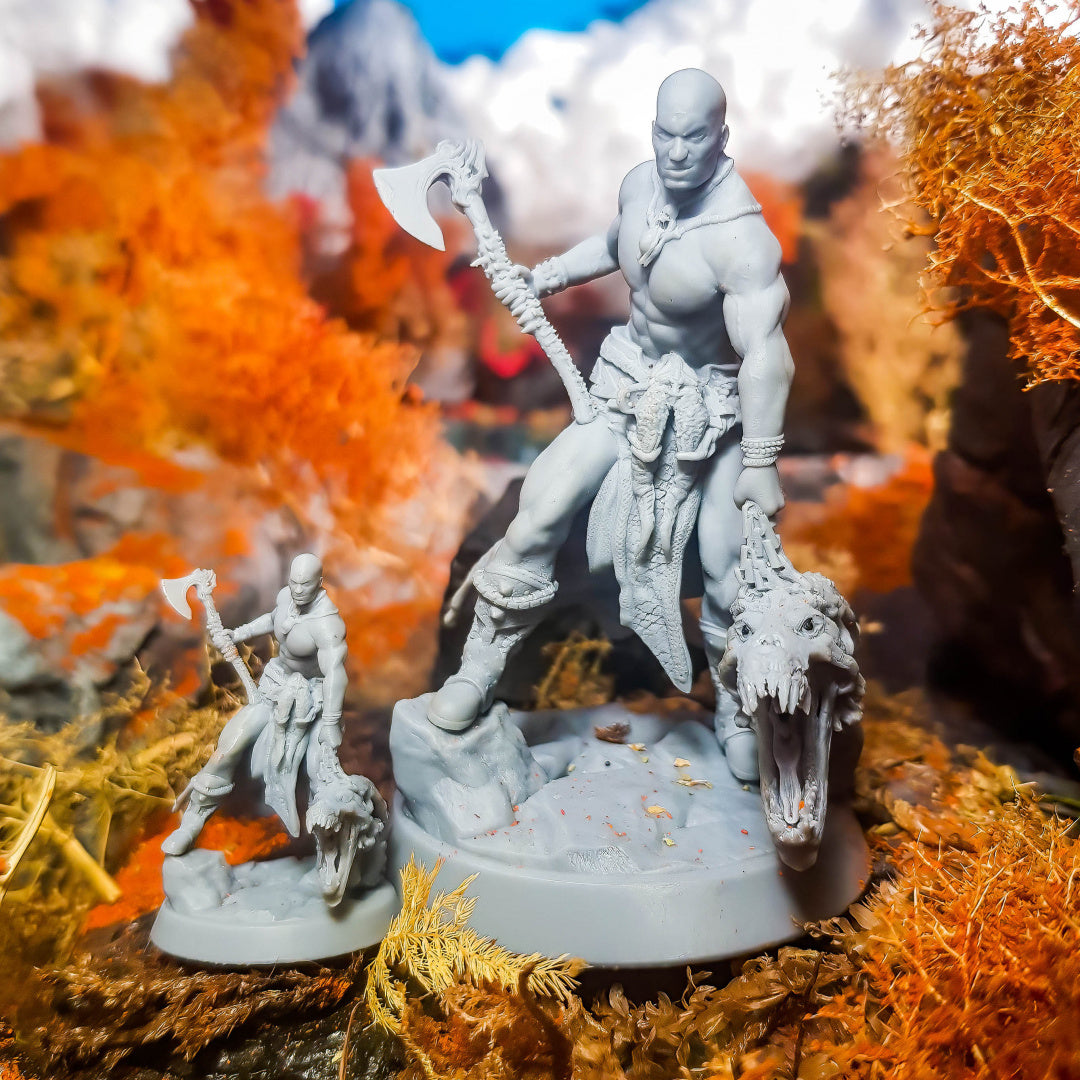 Boneflesh Warrior with Head, 75mm