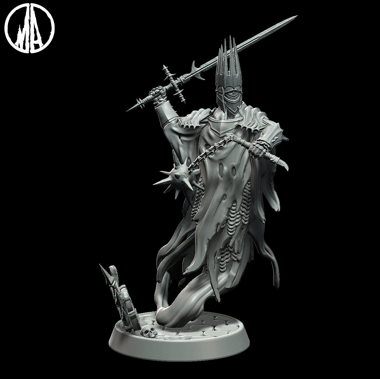 Wraith King Attacking