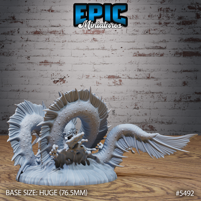 Sea Serpent Monster Attack