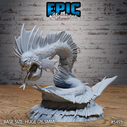 Sea Serpent Monster Swirl