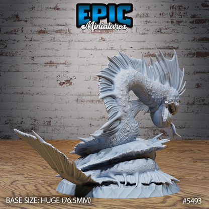 Sea Serpent Monster Swirl