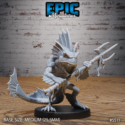 Fishfolk Warrior Attack