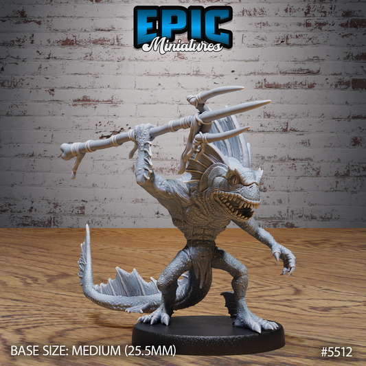 Fishfolk Warrior Throwing