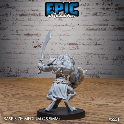 Blue Dragon Spawn Attack