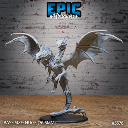 Two Headed Dragon Flying