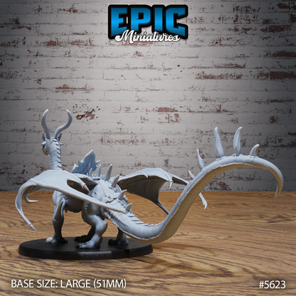 Emerald Young Dragon Mount