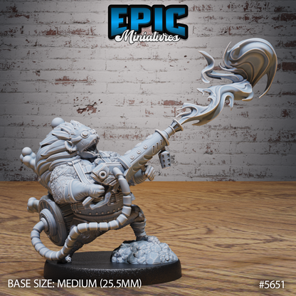 Hedgehog Arsonist Flamethrowing