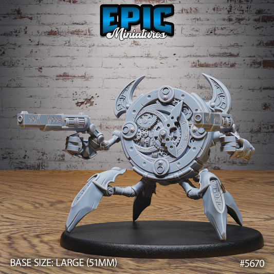 Clockwork Golem Guns