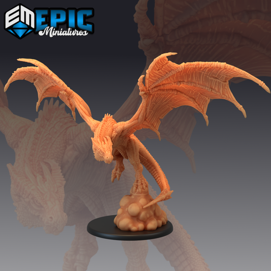 Draconic Wyvern Flying