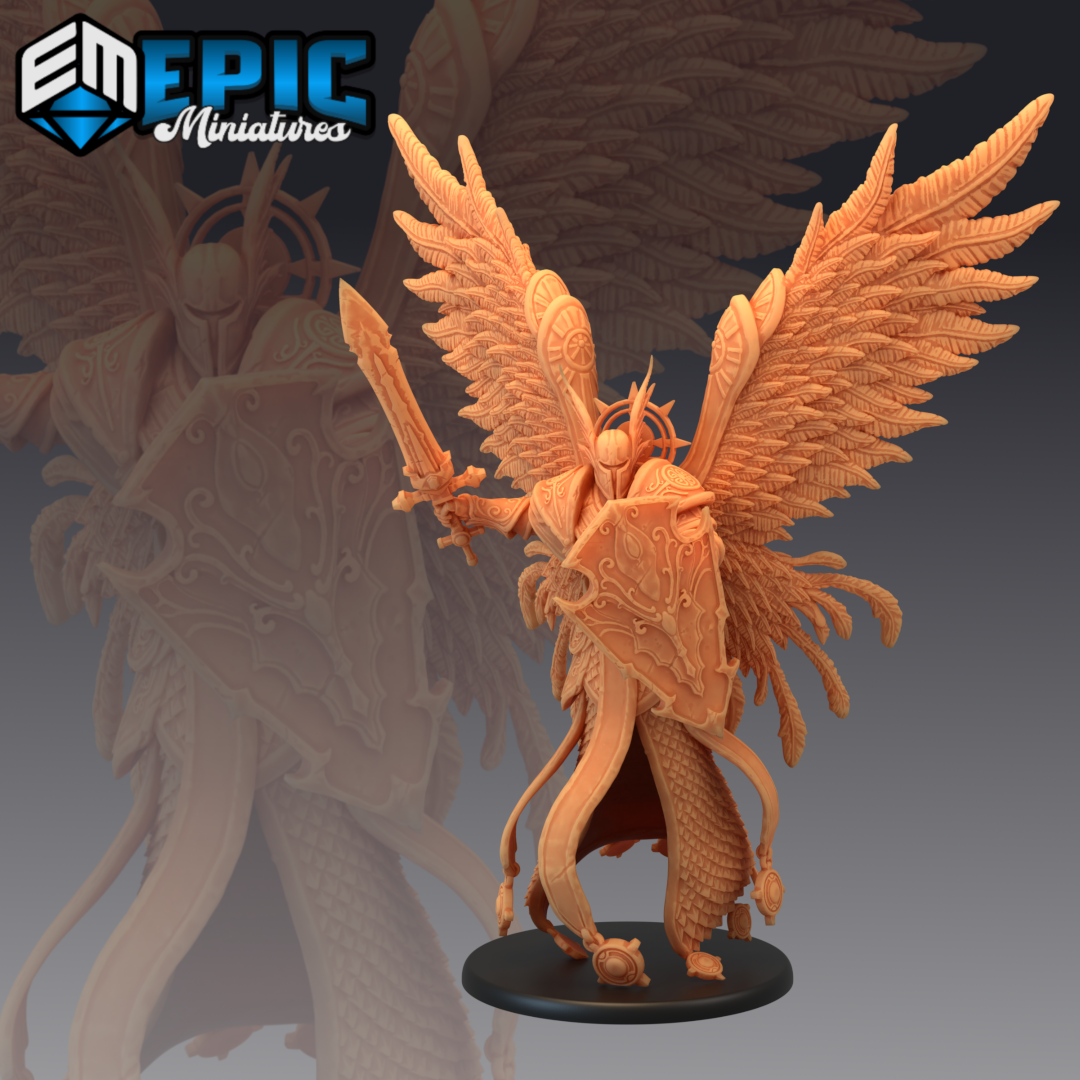 Archangel With Sword & Shield