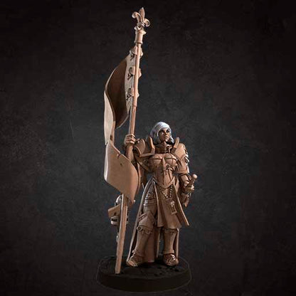 Battle Sister Banner Holder