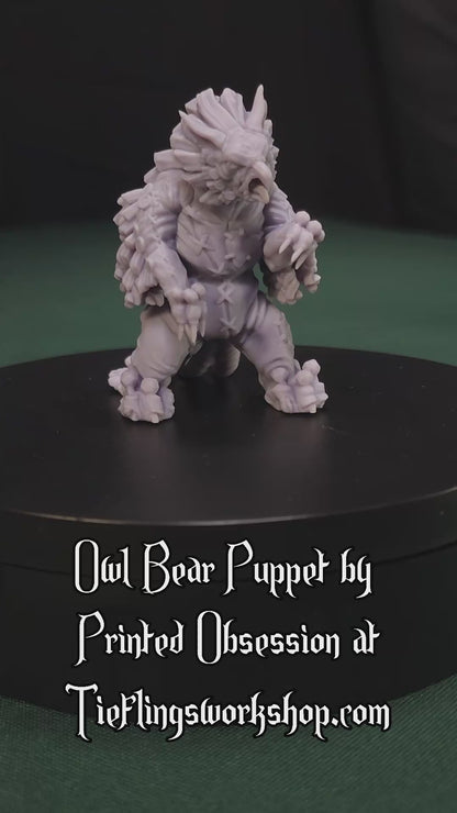 Owl Bear Puppet