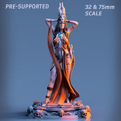 Boneflesh Necromancer, 75mm