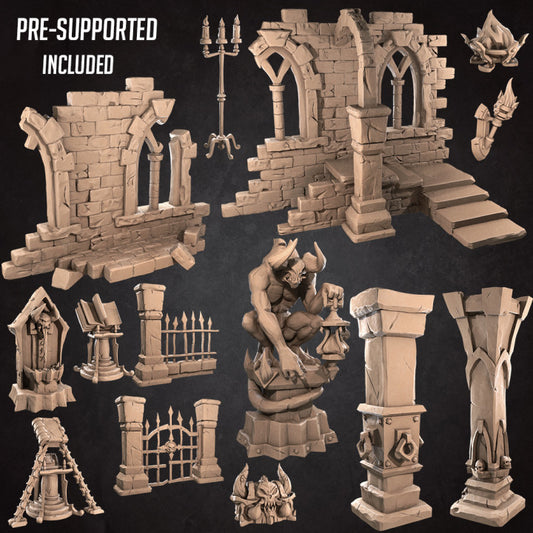 Vampire Crypt Scenery