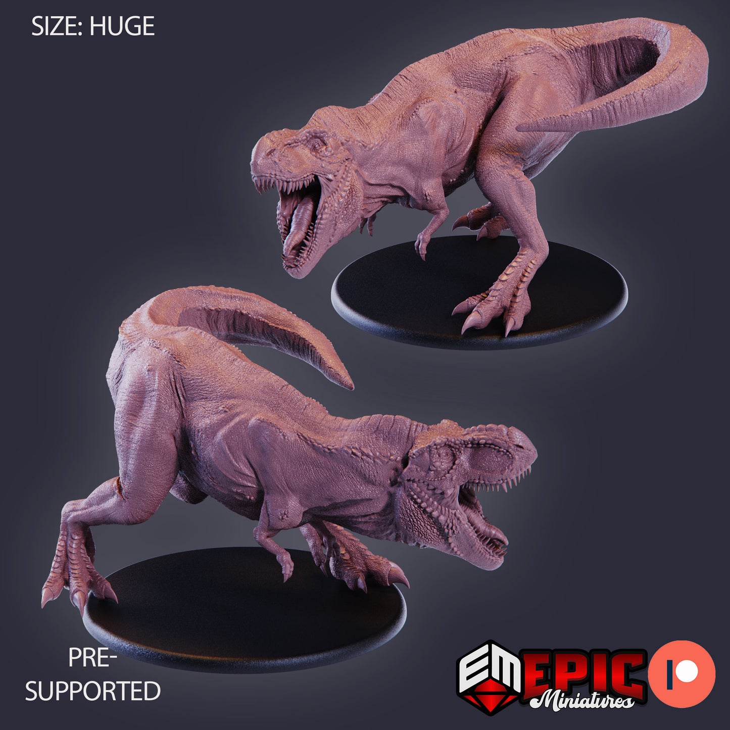 T-Rex Attacking