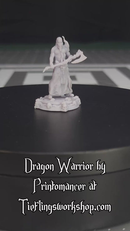 Boneflesh Dragon Warrior, 32mm