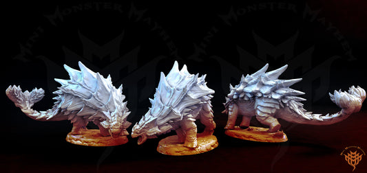 Ankylosaurs Running