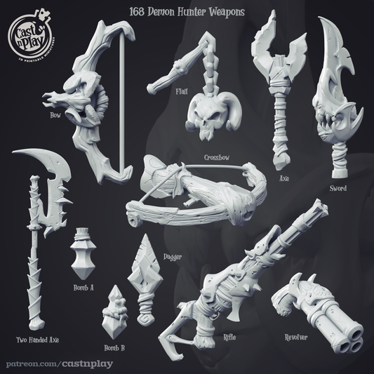 Demon Hunter Weapons