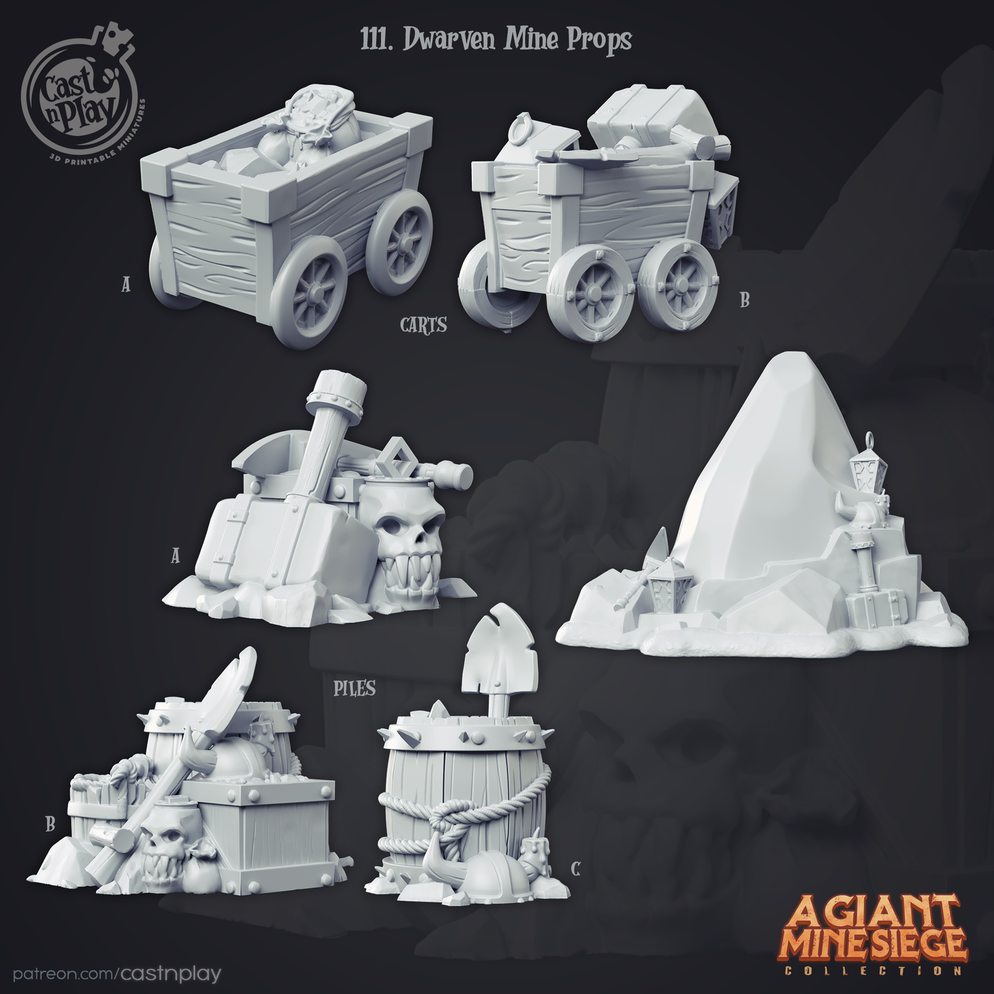 Dwarven Mine Props