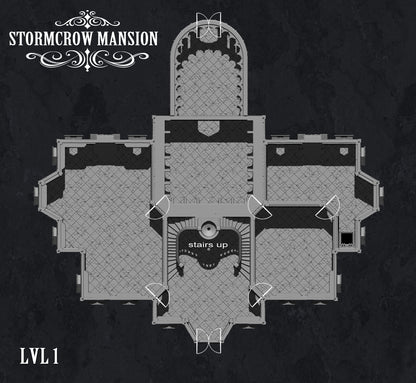 Stormcrow Mansion including Basement