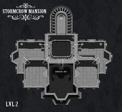 Stormcrow Mansion including Basement
