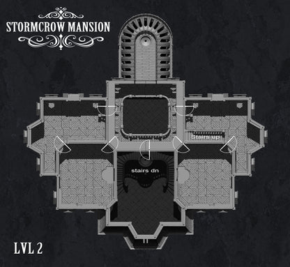 Stormcrow Mansion no basement