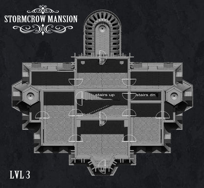 Stormcrow Mansion including Basement