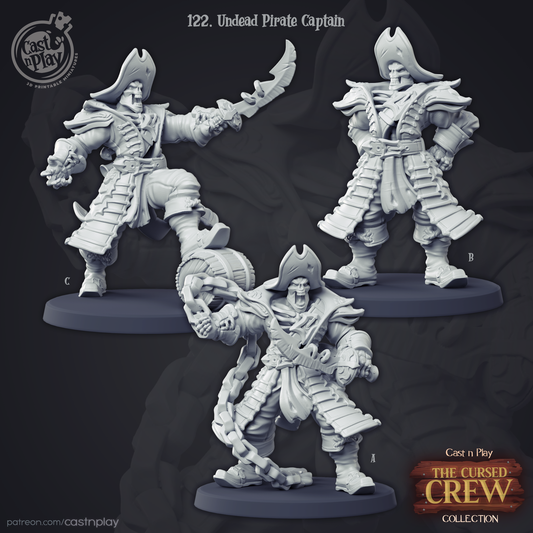 Undead Pirate Captain Bundle