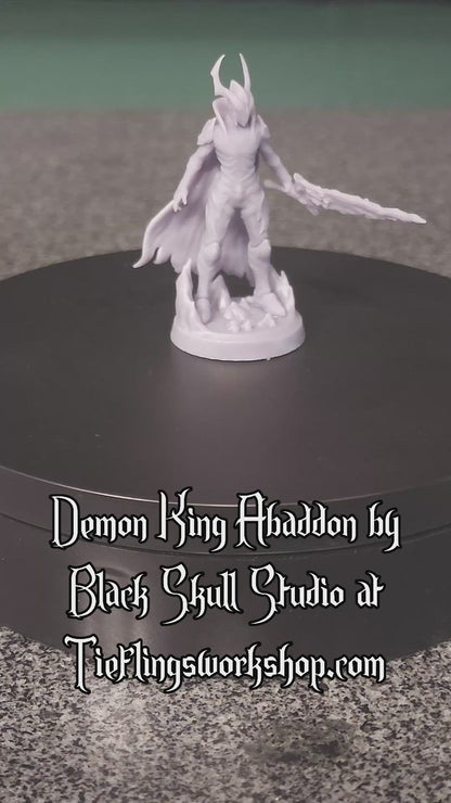 Demon King Abaddon Standing
