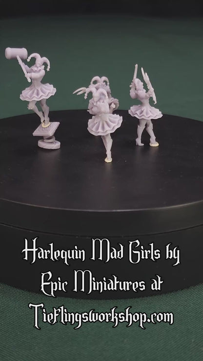 Harlequin Mad Girls