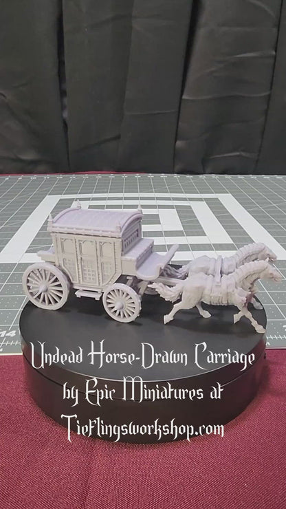 Undead Horse-Drawn Carriage