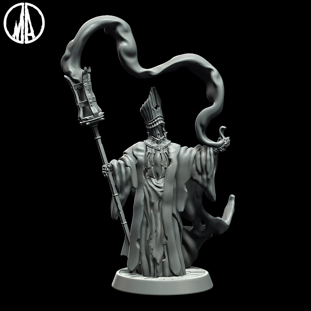 Insane Cleric Preparing