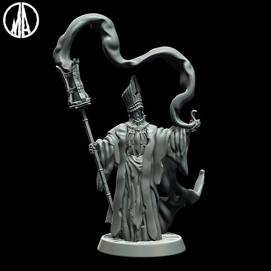 Insane Cleric Preparing
