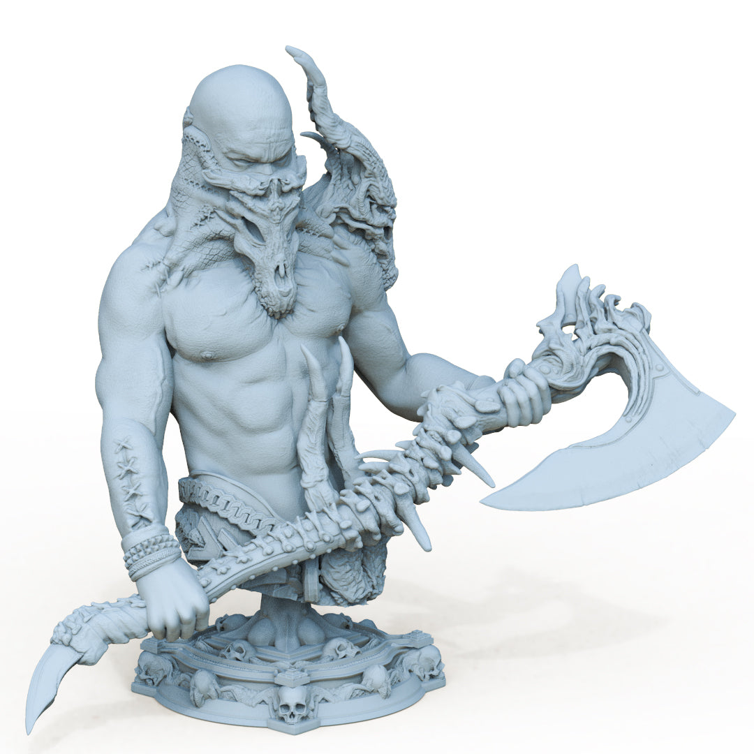 Necrowarrior Bust