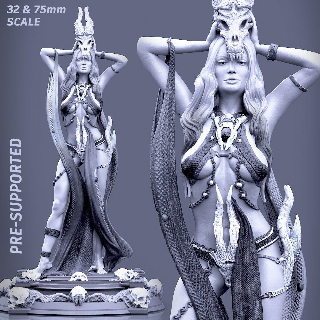 Boneflesh Necromancer, 75mm