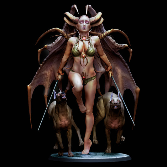 Abere with dogs 75mm