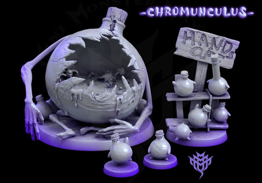 Cursed Chromunculus And Minions