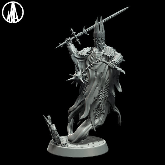 Wraith King Attacking